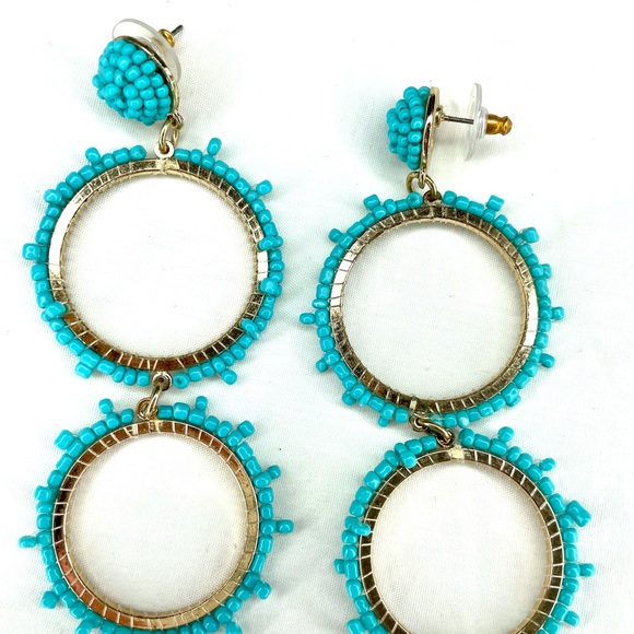 Sugarfix by Baublebar Turquoise Beaded Earrings - Picture 2 of 4
